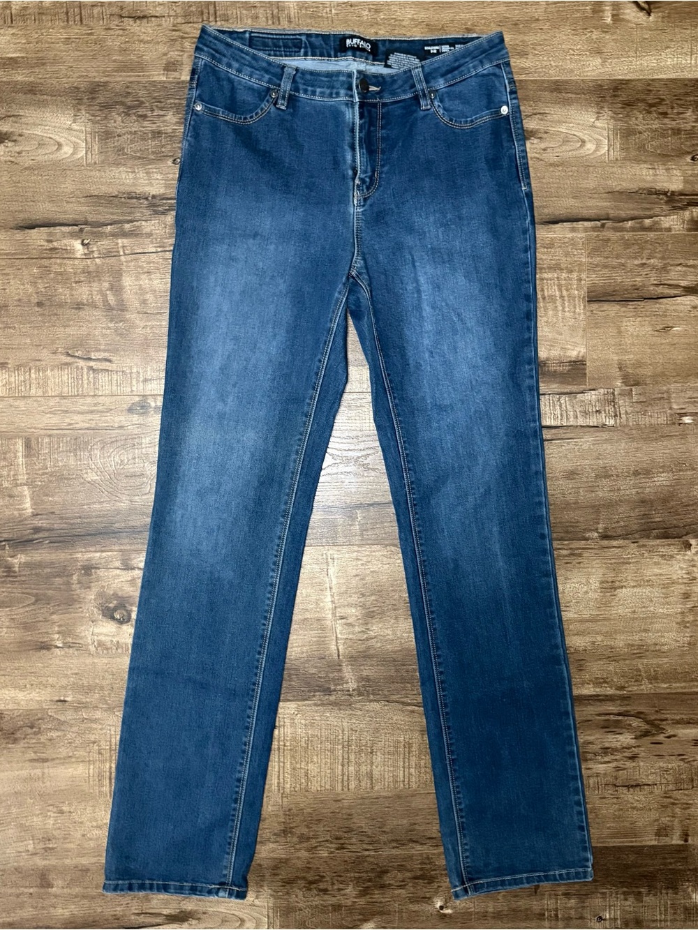Buffalo David Bitton Women’s Straight Leg Jeans - Blue